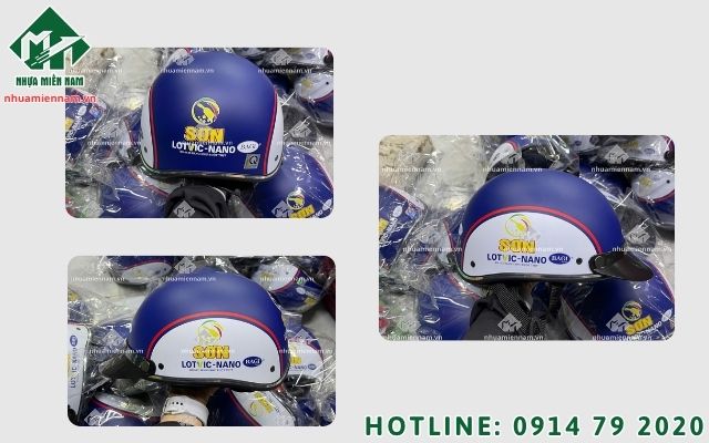 Cách đặt nón bảo hiểm làm quà tặng tri ân đối tác và nhà đầu tư trong lễ khởi công dự án