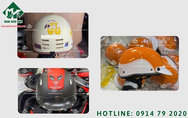 Đa dạng dòng sản phẩm từ nón người lớn đến đặt làm nón bảo hiểm trẻ em in logo cho đối tác nước ngoài