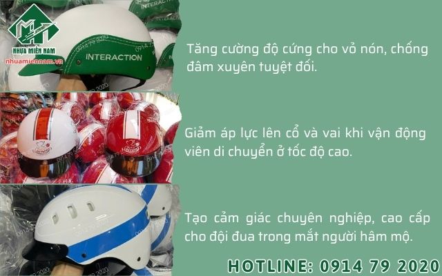 Đẳng cấp vận động viên với dòng nón có họa tiết carbon nón bảo hiểm siêu nhẹ