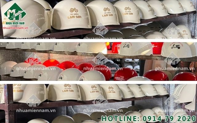 Đáp ứng các đơn hàng nón bảo hiểm quà tặng doanh nghiệp trong thời gian gấp