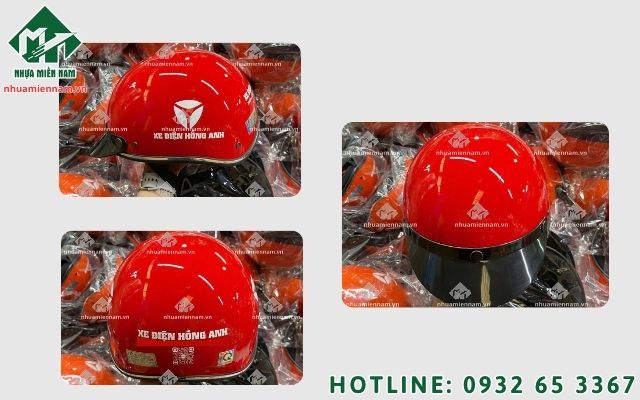 Đặt nón bảo hiểm làm quà tặng tri ân cho khách hàng gửi tiết kiệm