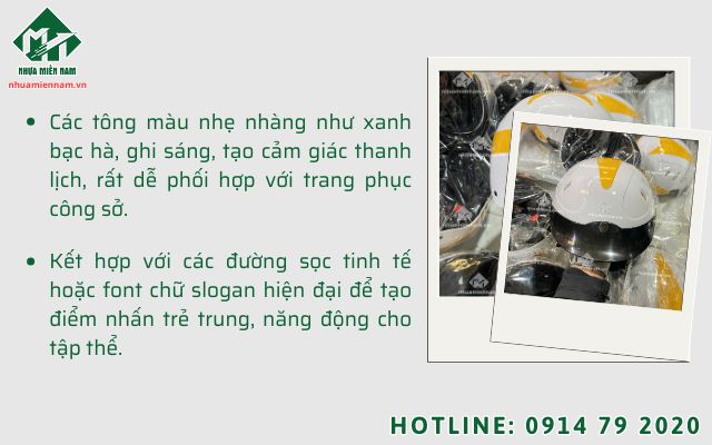 Gợi ý các tông màu trẻ trung từ xu hướng nón bảo hiểm phối màu pastel