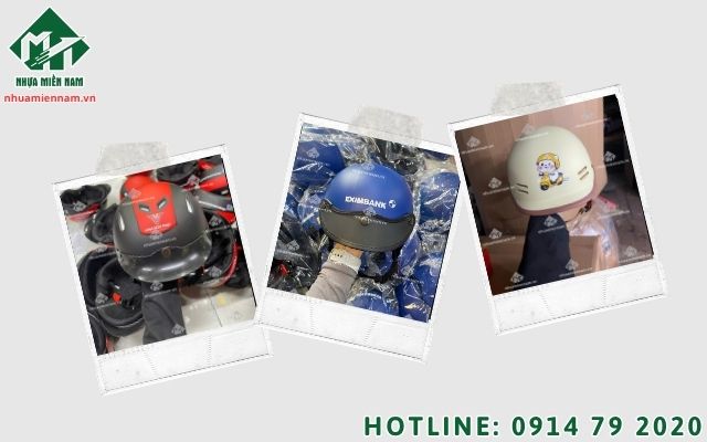 Hướng dẫn đặt làm mũ bảo hiểm quảng cáo giá rẻ cho các khu nghỉ dưỡng và đại lý du lịch