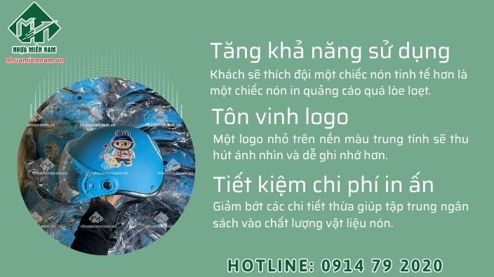 Lợi ích truyền thông khi doanh nghiệp đầu tư vào thiết kế nón bảo hiểm