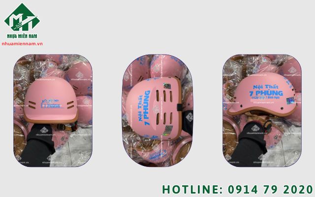 Năng lực đáp ứng nhanh khi cần in nón bảo hiểm số lượng lớn Hà Nội và các tỉnh