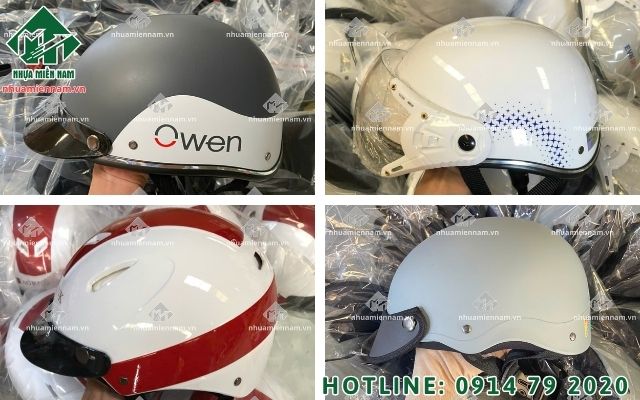 Năng lực sản xuất tại xưởng làm mũ bảo hiểm theo yêu cầu quy mô lớn