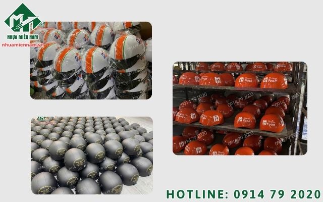 Quy trình kiểm soát chất lượng khép kín đảm bảo mũ bảo hiểm in logo giá sỉ luôn đạt chuẩn