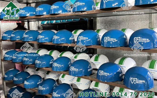 Quy trình kiểm định tại xưởng sản xuất nón bảo hiểm giá gốc