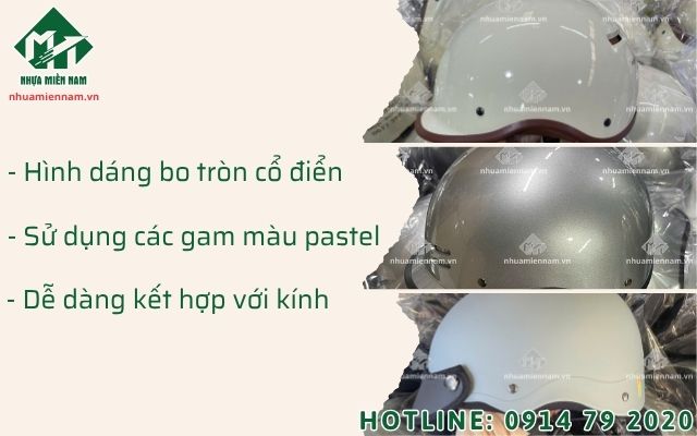 Sự lên ngôi của thiết kế nón bảo hiểm phong cách giới trẻ