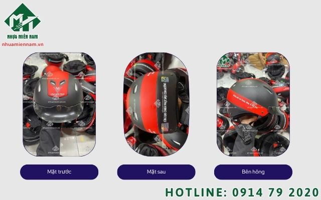 Tại sao các công ty lữ hành ưu tiên chọn quà tặng nón bảo hiểm quảng cáo công ty cho du khách?