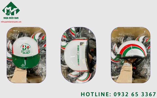 Tại sao các nhà xe chọn quà tặng nón bảo hiểm quảng cáo công ty vào dịp lễ tết?