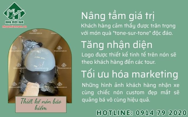 Tại sao các showroom xe nên đặt sỉ fullface custom làm quà tặng kèm theo xe?