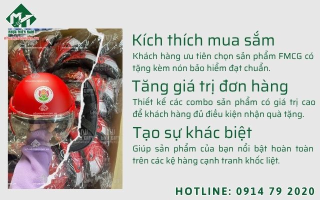 Tăng doanh số bằng cách chọn thiết kế nón bảo hiểm theo yêu cầu làm quà tặng