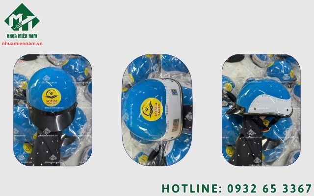 Tạo ấn tượng sang trọng cho khách hàng với dòng nón bảo hiểm in logo giá rẻ