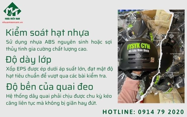 Tiêu chuẩn chất lượng khắt khe khi custom nón bảo hiểm độc bản
