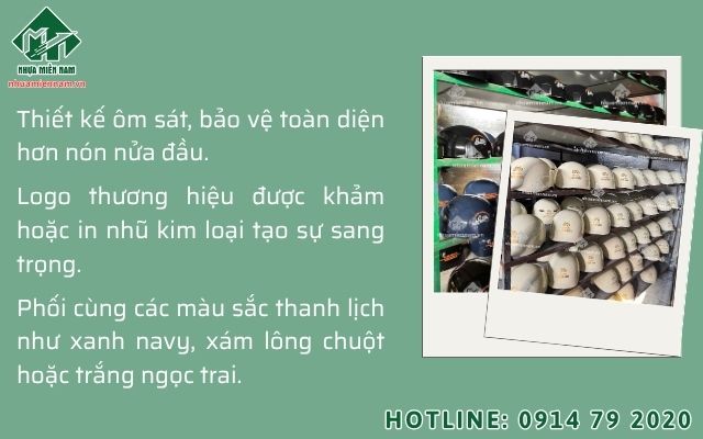 Tư vấn các dòng nón bảo hiểm 3/4 và fullface custom dành cho khách hàng VIP