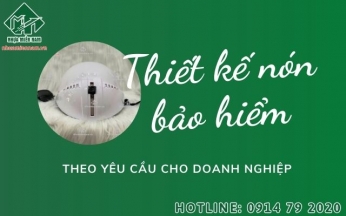 Thiết kế nón bảo hiểm theo yêu cầu cho doanh nghiệp