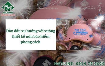 Dẫn đầu xu hướng với xưởng thiết kế nón bảo hiểm phong cách