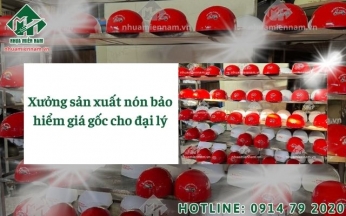 Xưởng sản xuất nón bảo hiểm giá gốc cho đại lý
