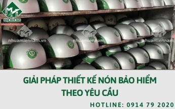 Giải pháp thiết kế nón bảo hiểm theo yêu cầu