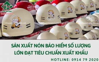 Quà tặng nón bảo hiểm quảng cáo công ty du lịch
